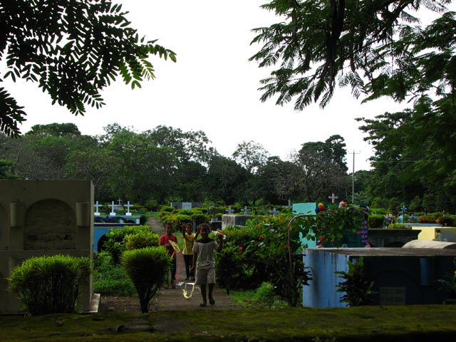 Altagracia cemetary Ometepe Nicaragua by snorth