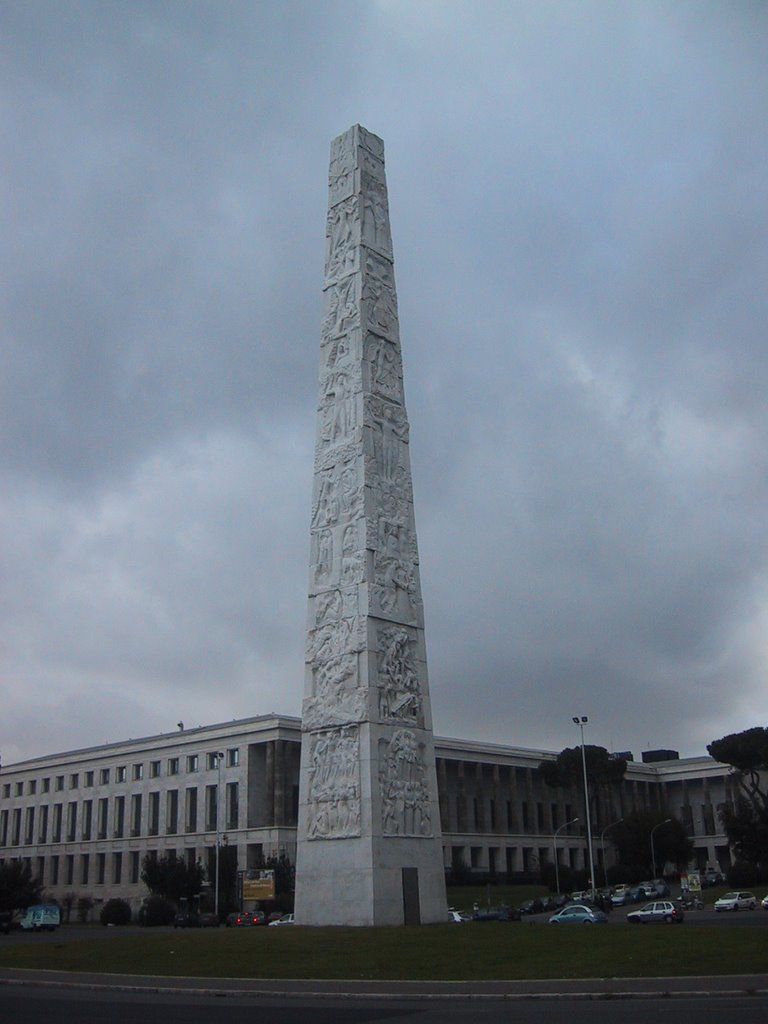 Obelisco a Guglielmo Marconi by CataniAlessandro