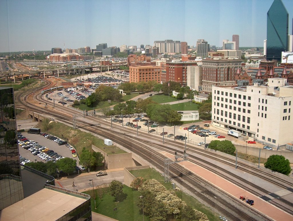 Dealey Plaza from the Hyatt by azphotons