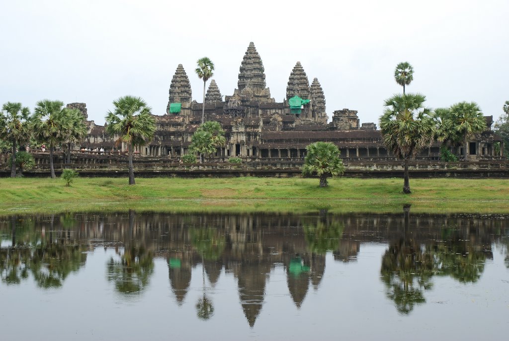 Angkor Watt Kambodscha by lagja