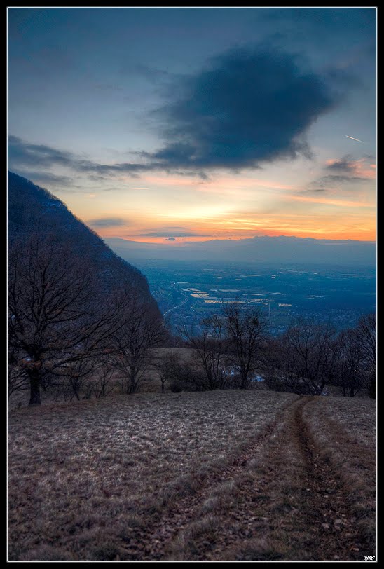 Trail downhill by wx