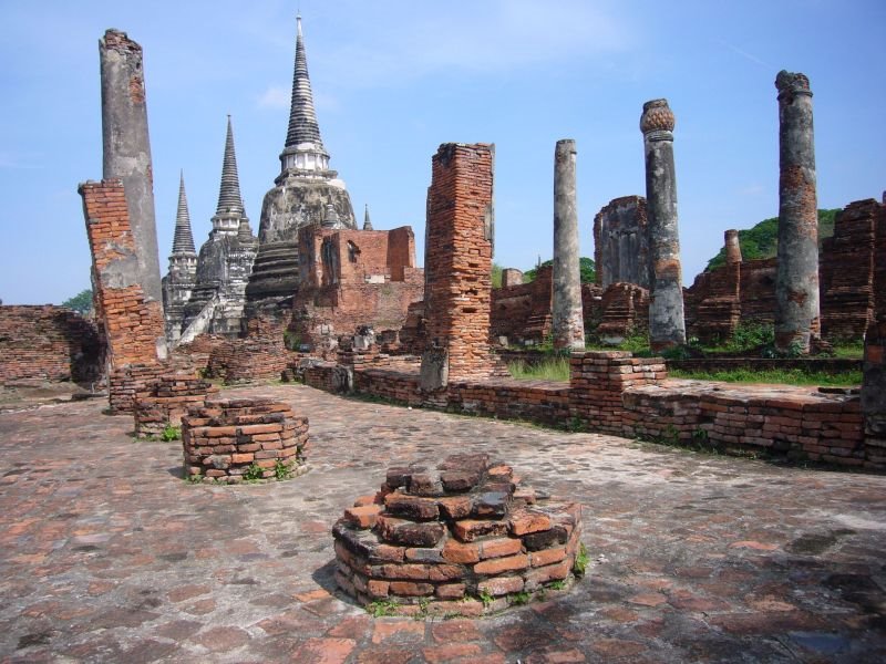 Ayutthaya Wat Phra Si Sanphat 20070528 by Jean-Marc Matthey