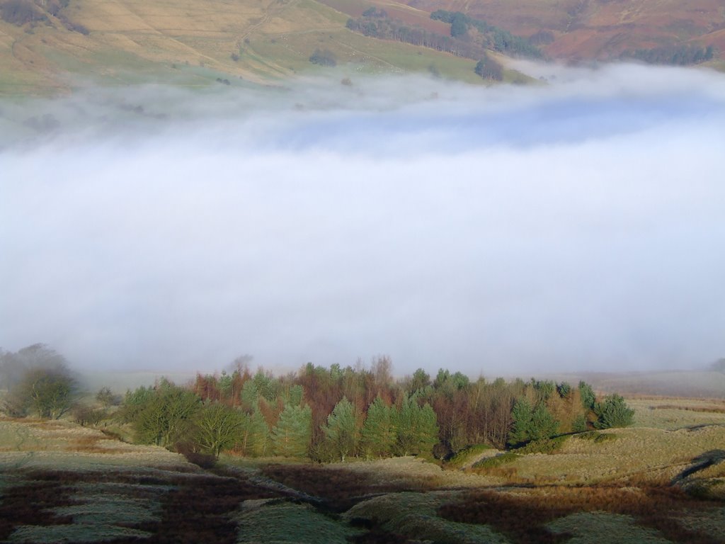 Edale under mist by osker