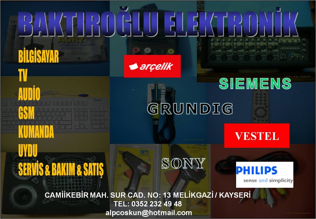 BAKTIROĞLU ELEKTRONİK by saraymefrusat