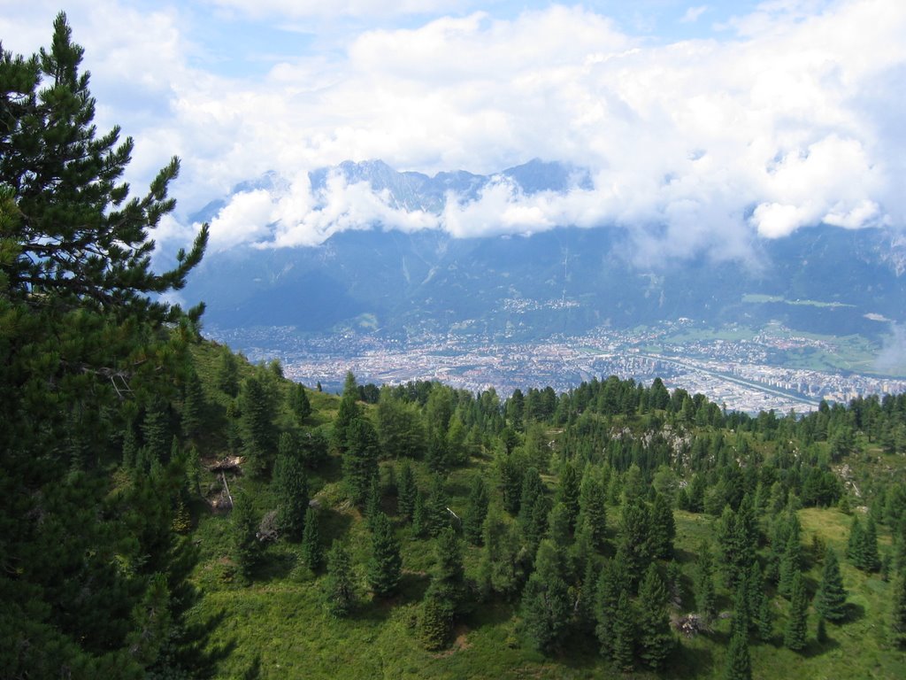 Patscherkofel, Blick auf Innsbruck by pp77