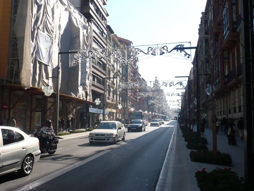 Urban Scenes. Gran Via Avenue by raulmoba