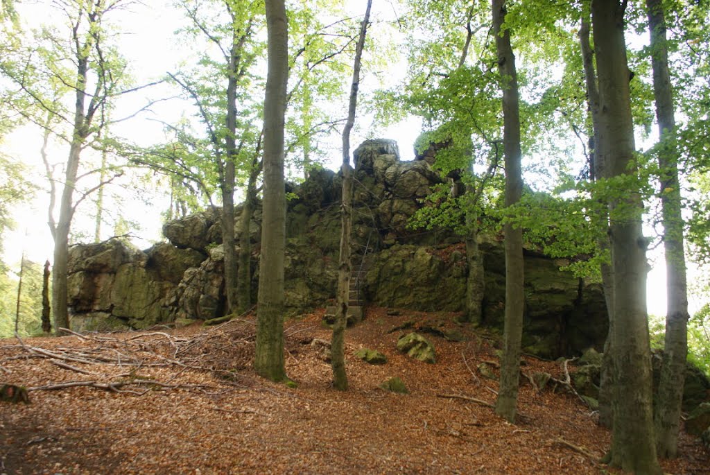 Elfenstein (Harz) by Atheistin