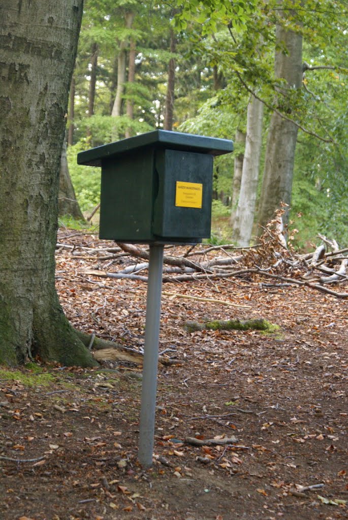 Stempelstelle 120 der Harzer Wandernadel am Elfenstein (Harz) by Atheistin