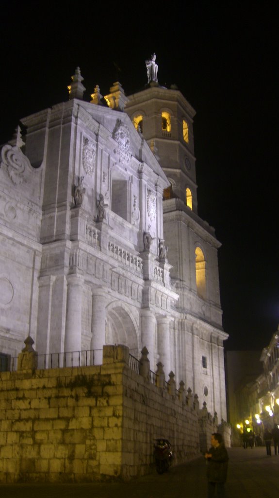 Catedral de Valladolid en la Noche by jordanrotam