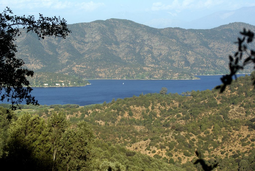 Laguna de Aculeo desde el cerro by Rafael Garetto L.