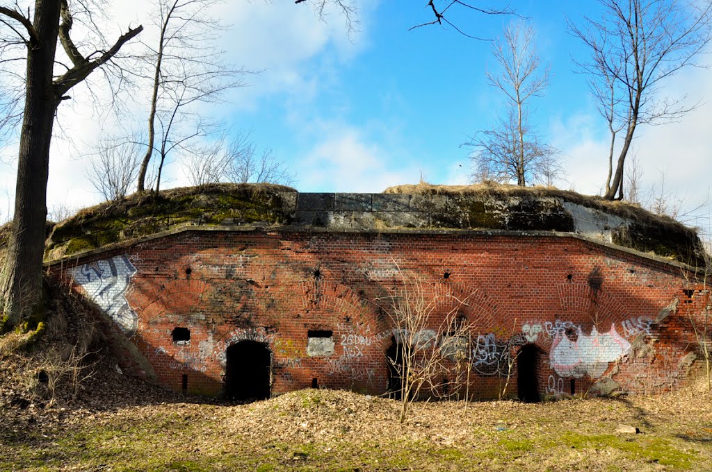 Укрепление между фортами №5а Лендорф и №6 Королева Луиза. Fortification between fort №5а Lehndorf and №6 Konigin Luise bei Juditten. by gangland