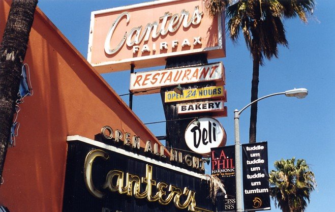 Canter's Deli on Fairfax - the later you come, the better it tastes by Anthony Marais