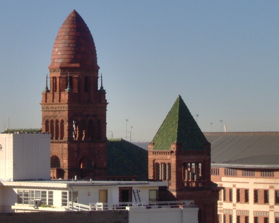 San Antonio rooftops by csturgeo