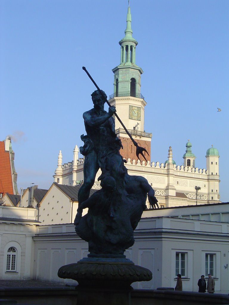 Poznań; Stary Rynek (2) by grendelek