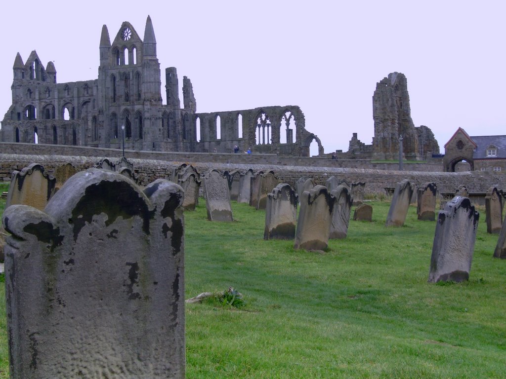 Abbey ruins & St Mary's Graveyard by JohnWelford