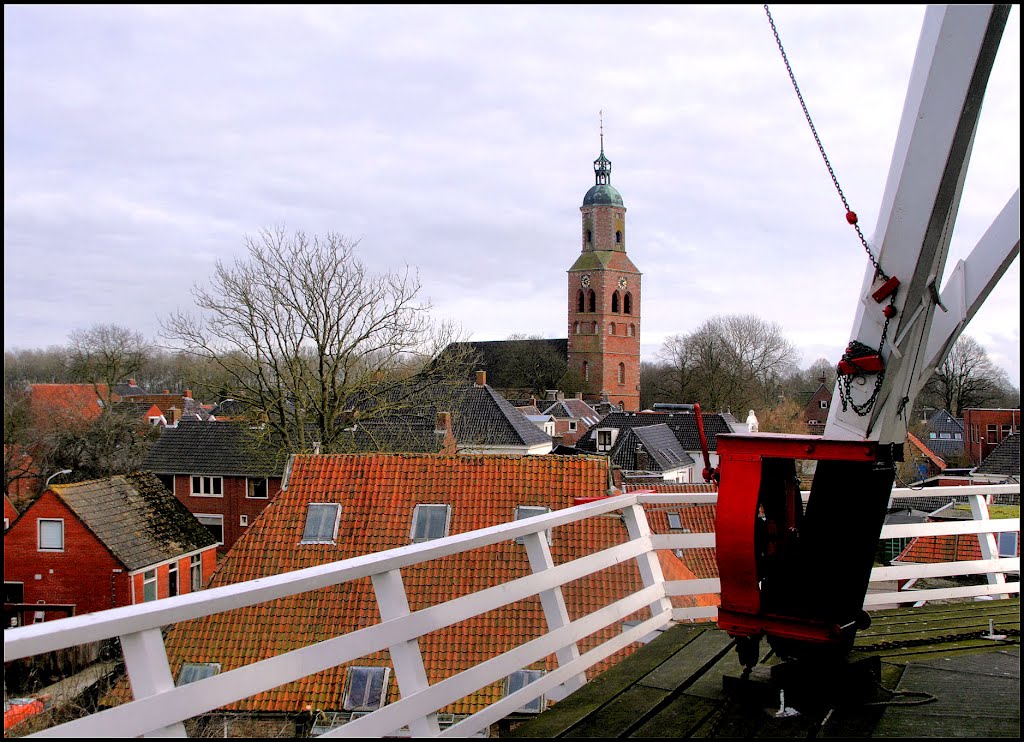 Zicht op Eenrum by Teunis Haveman