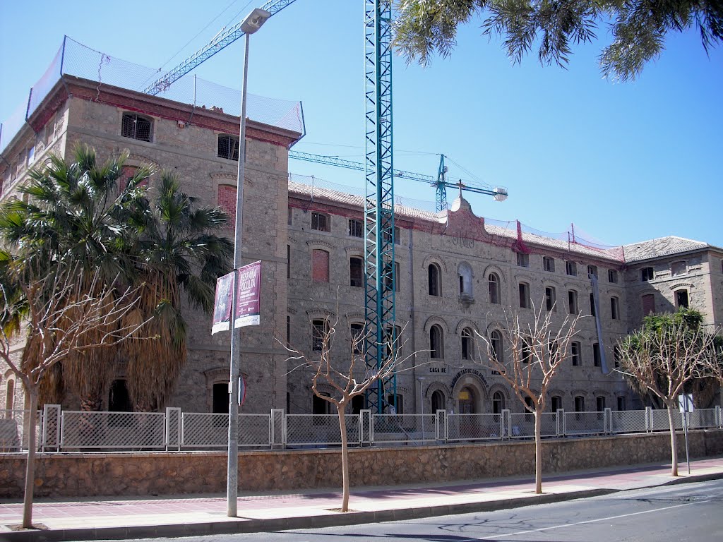 VISTA PARCIAL ASILO DE ANCIANOS - HERMANITAS DE LOS POBRES. CARTAGENA (MURCIA) by D i e g o