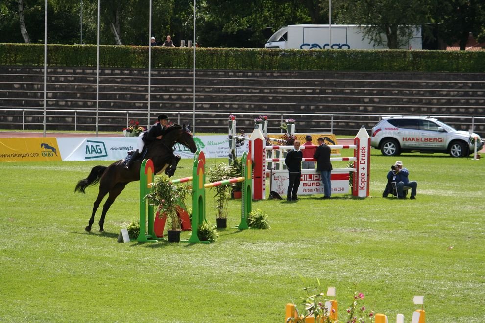 The international annual competitions on training horses in city Verden Aller......August,2007 by Komijama