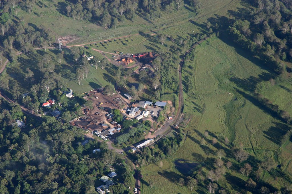 Village of Dagun, Mary Valley, Queensland by Ian Stehbens