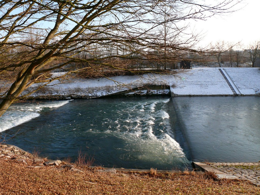 Neckarpegel Wendlingen by Roland Appl