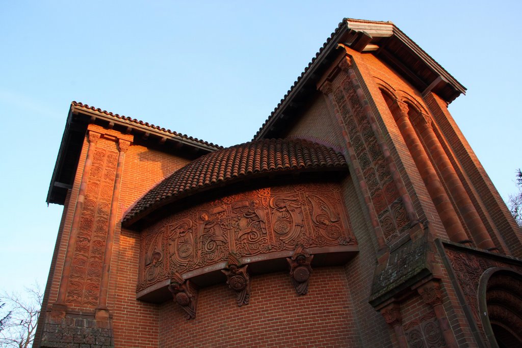 Frieze on Watts chapel by ian.r