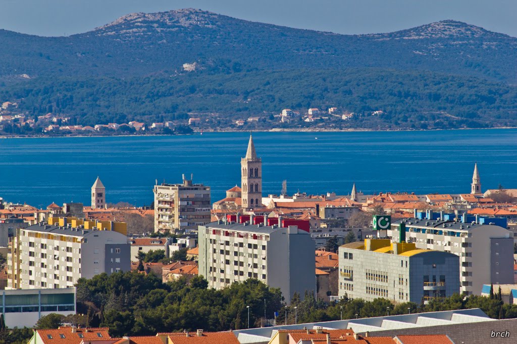 Zadar skyline by brch