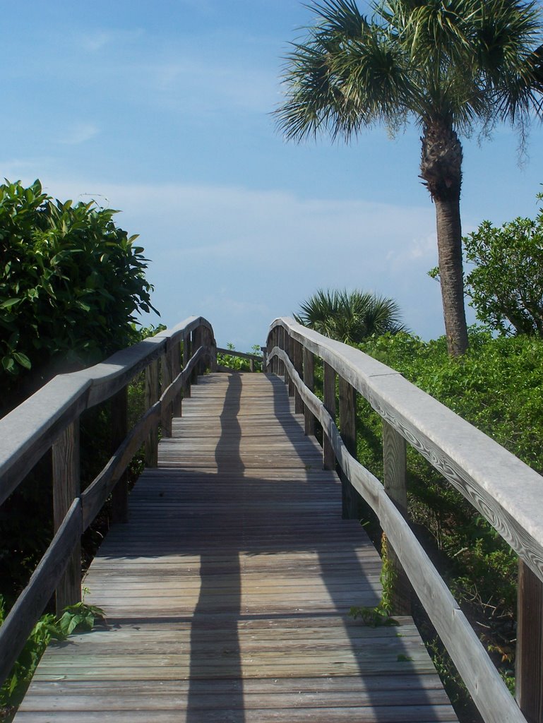 Boardwalk to the Beach by memyselfandi