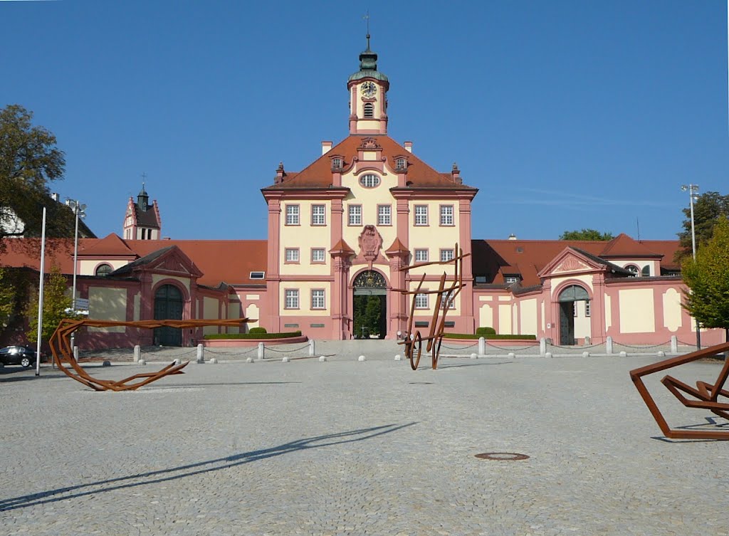 Blick auf das Altshauser Schloß von Südosten by J. Eichendorf