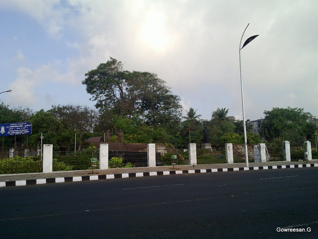 Annipesant Park, Marina Beach, Chennai by gowreesan