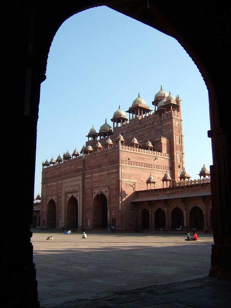 Fatehpur Sikri-Buland Darwaza(Backside) by imagine.asia