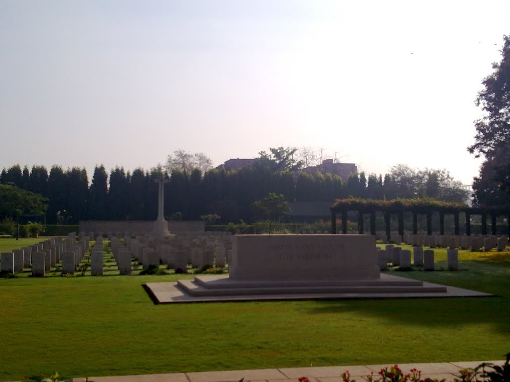 MADRAS WAR CEMETERY by RAJUKHAN SR RAJESH