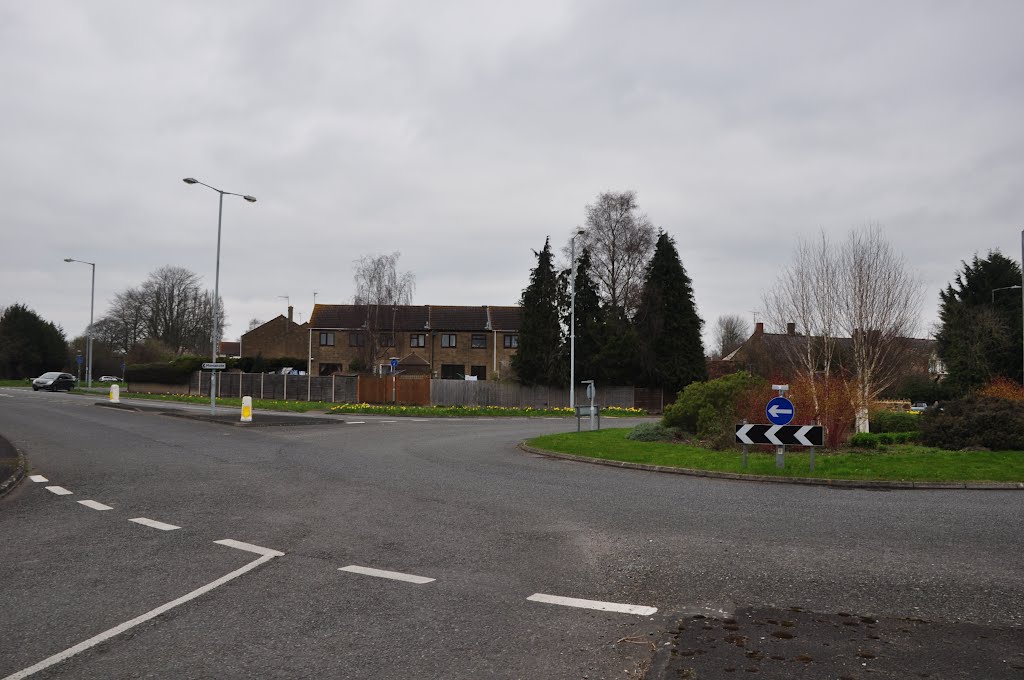 Yeovil : New Road Roundabout by A Photographer