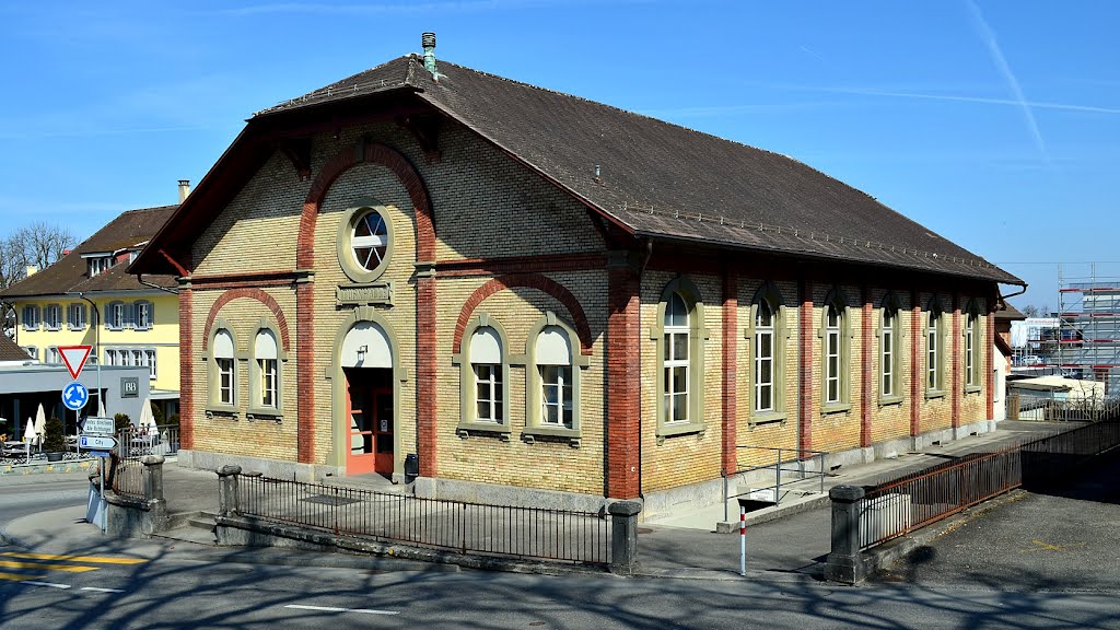 Murten, Turnhalle by Wilhelm Tell