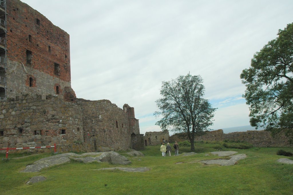 Bornholm ruiny zamku by budry