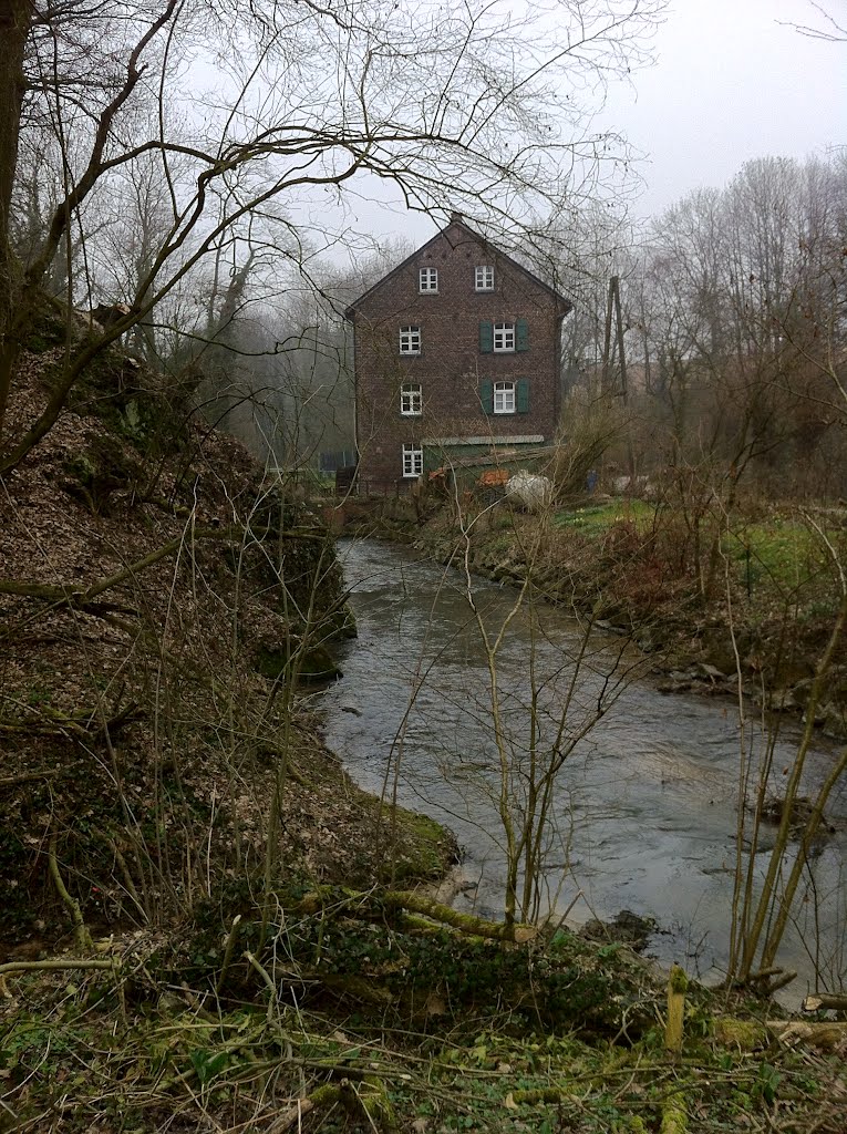 Angermühle von der Brücke aus by touring-treiber