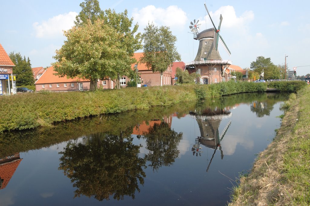 Mühle in Ostgroßefehn by Heinz Brethauer