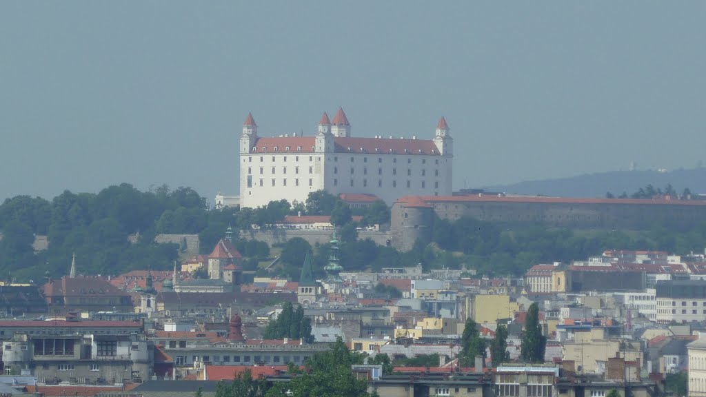 ZOOM NA HRAD Z JÉGEHO ALEJI - BRATISLAVA CASTLE by ANDREJ NEUHERZ