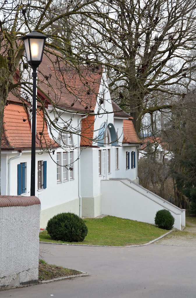 Kapplersaal, Brauereigasthof Kappler, Altomünster, Bayern, März 2012 by PETEGE