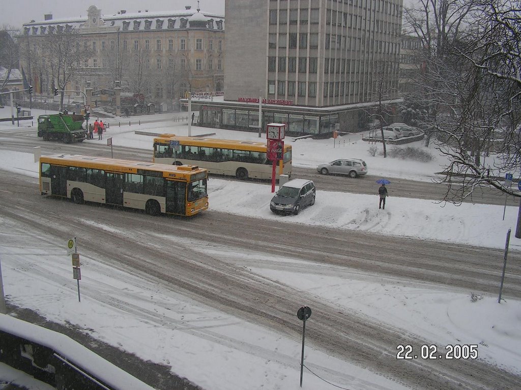 Ernst Reuter Platz, Winter, Foto 1 by Tommy 1984