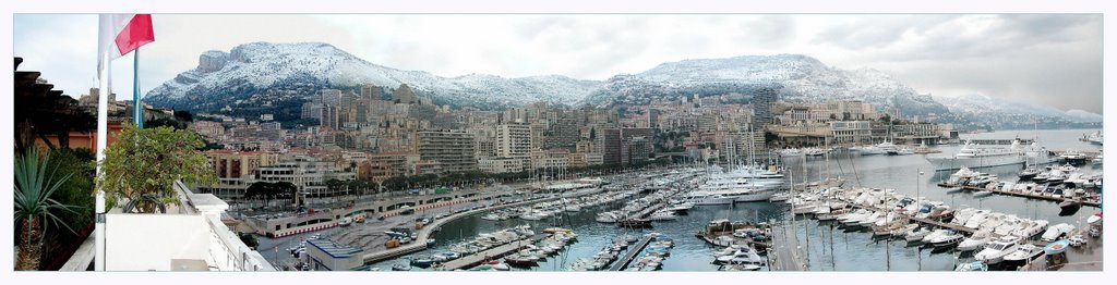 Monaco sous la neige by Liophylisai