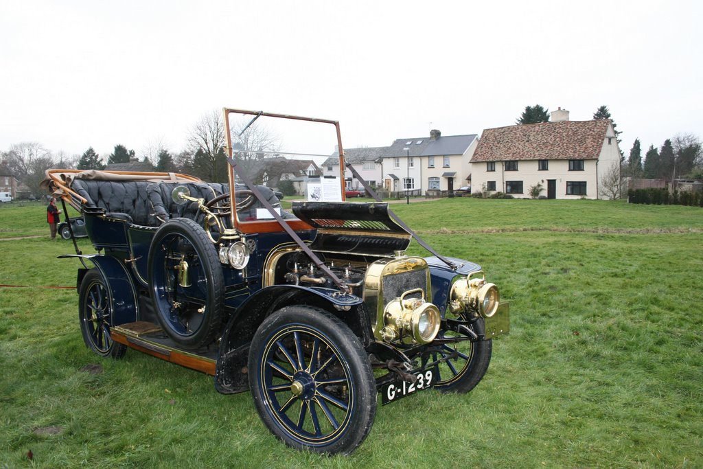 Vintage Car Rally on the Green by David Stuckey