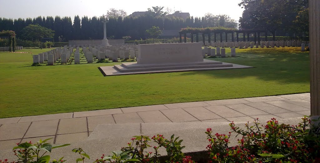 MADRAS WAR CEMETERY by RAJUKHAN SR RAJESH