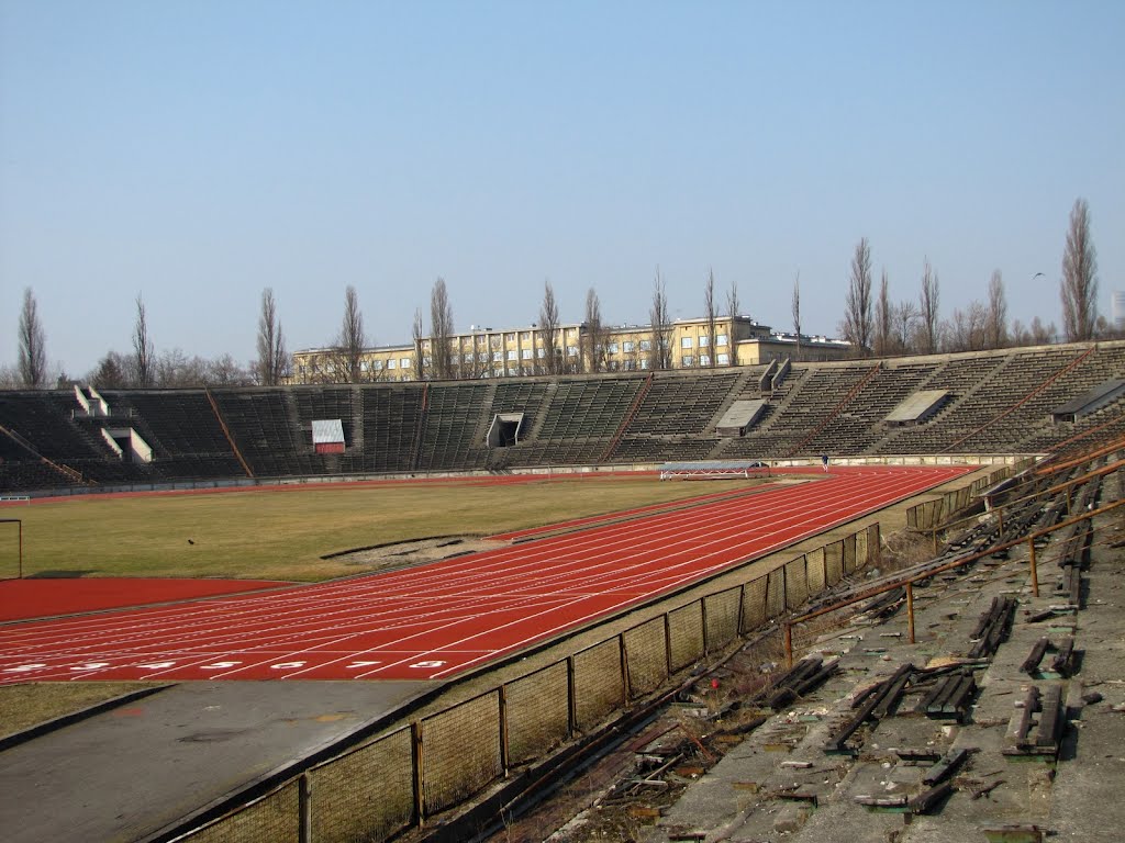 WARSZAWA Robotniczy Klub Sportowy SKRA, ul.Wawelska 5 by ROBERT K