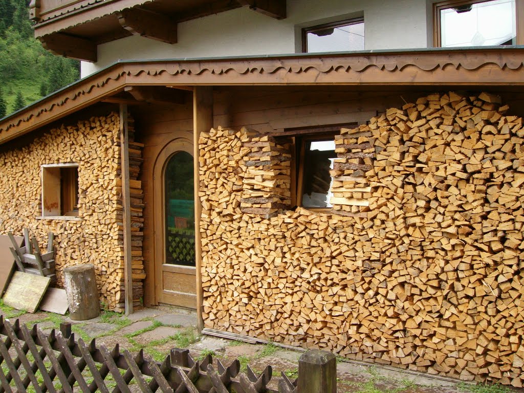 Austrian way of storing wood by wendyemlyn