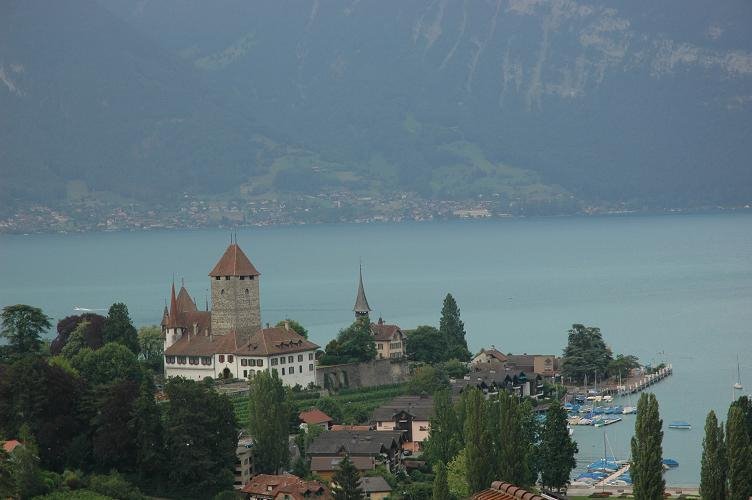 Schloss Spiez by C. A. Beck