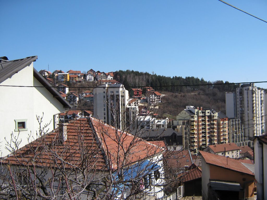 Užice, Acikin pogled ka "Bunkeru" by rajko.raff