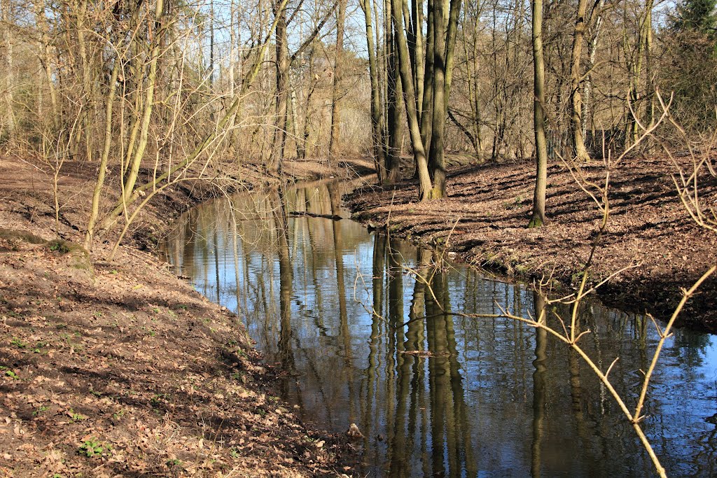 Fredersdorfer Mühlenfließ by PeterBrunoOtto