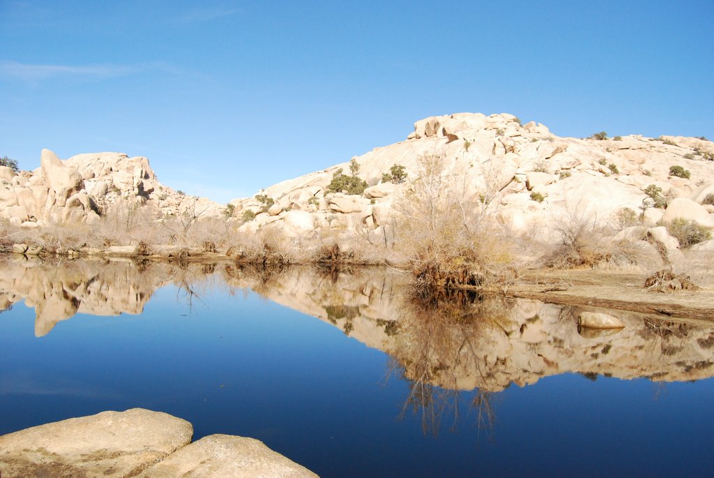 Barker Dam in Joshua Tree NP by hnko