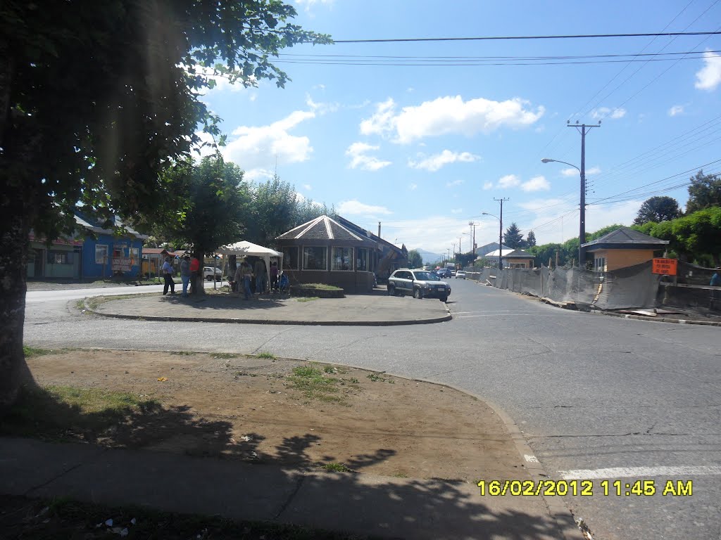 Av. principal de Curacautín, Chile. by fotomau84