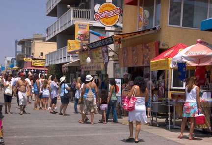 Venice Beach Boardwalk by photosofaloha